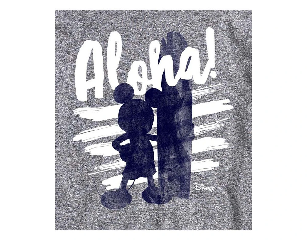 Hybrid Apparel Mickey Aloha Mens Short Sleeve Tee