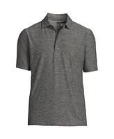 Lands' End Men's Short Sleeve Flex Performance Pieced Yoke Polo