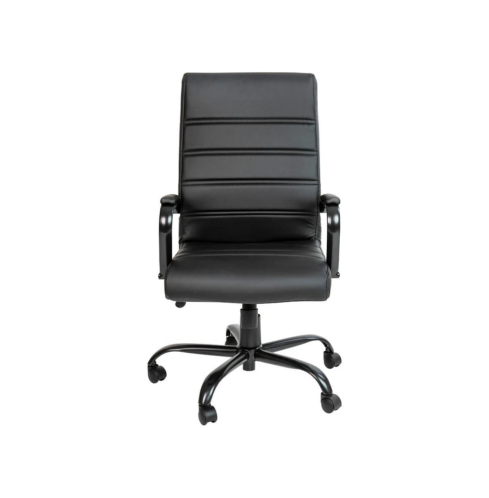 Milano Contemporary High-Back Home Office Chair With Padded Arms
