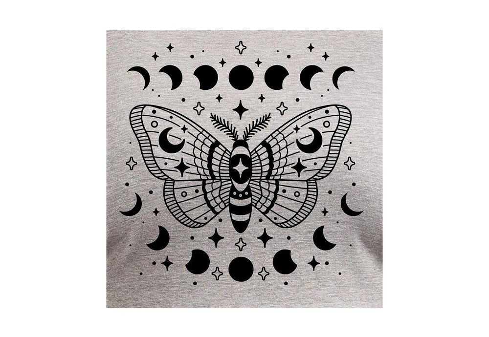 Hybrid Apparel Trendy Plus Cosmic Butterfly Graphic Tank