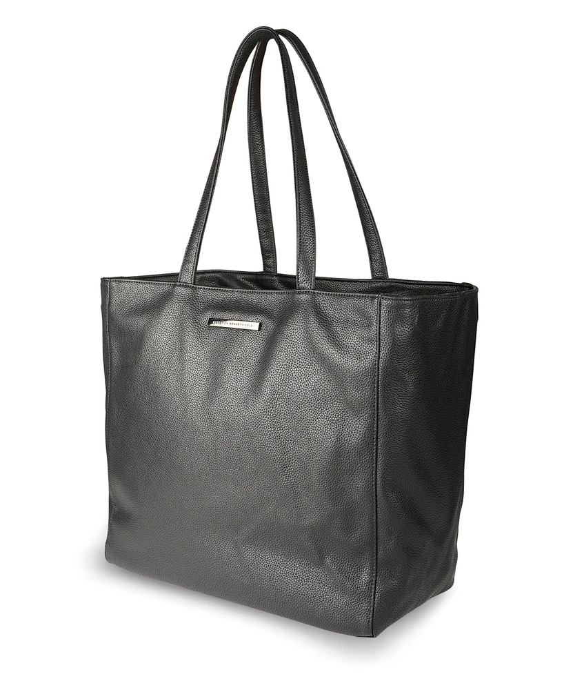 Kenneth Cole Reaction Faux Leather Marley 16" Laptop Tote with Removable Laptop Sleeve