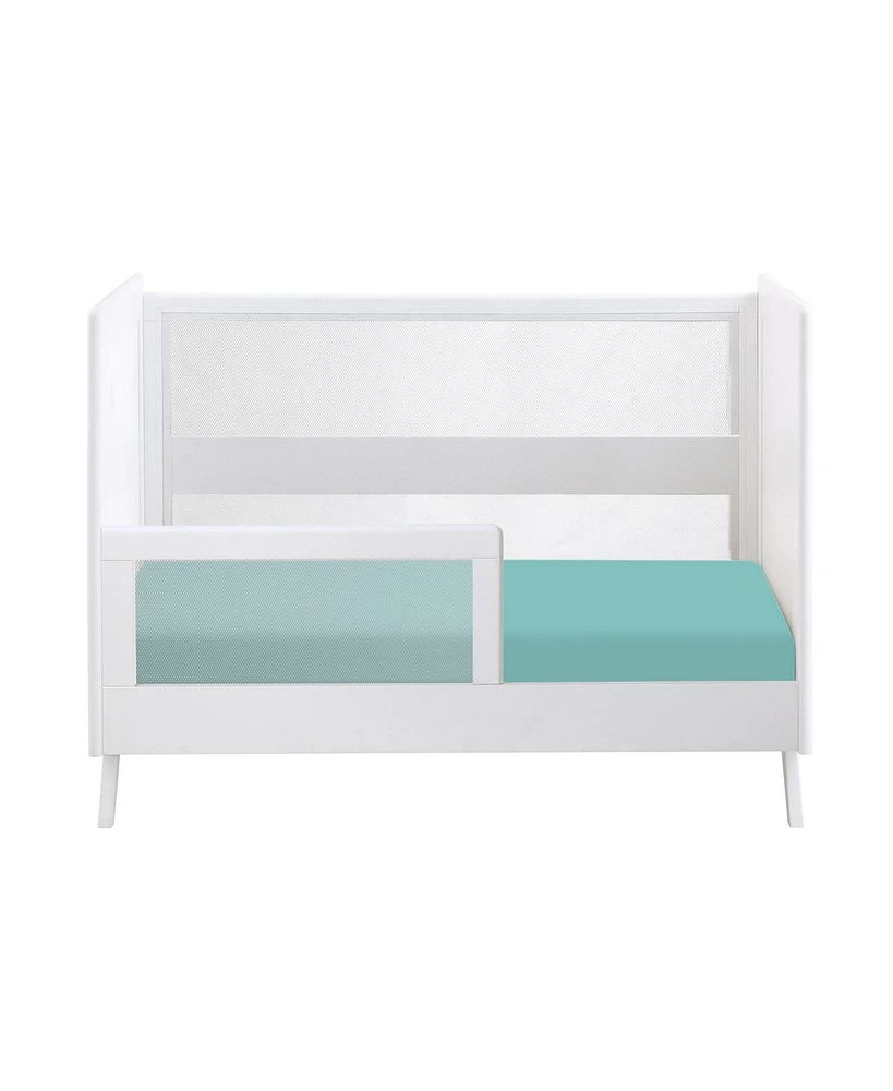Breathable Baby Cotton Percale Fitted Sheet, For 52" x 28" Crib & Toddler Bed Mattress (2-Pack)