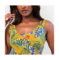 Rebdolls Plus Size Bow Down Mini Bodycon Skirt