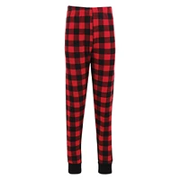 Hudson Baby Baby Boys Hudson Cotton Top and Pant Pajama Set, North Pole