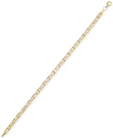Greek Key Chain Bracelet in 10k Gold