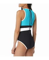 Beach House Sport Aspire Ribbed One Piece Swimsuit