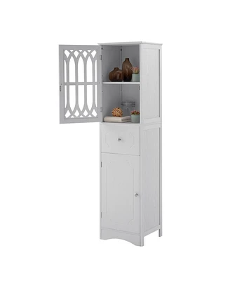 Modern Bathroom Cabinet: Mdf, Acrylic, Adjustable