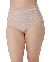 Bali Women's Breathe Lace High-Rise Brief Underwear Dfclbf