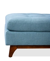 Nari 32" Fabric Tufted Ottoman, Created for Macy's