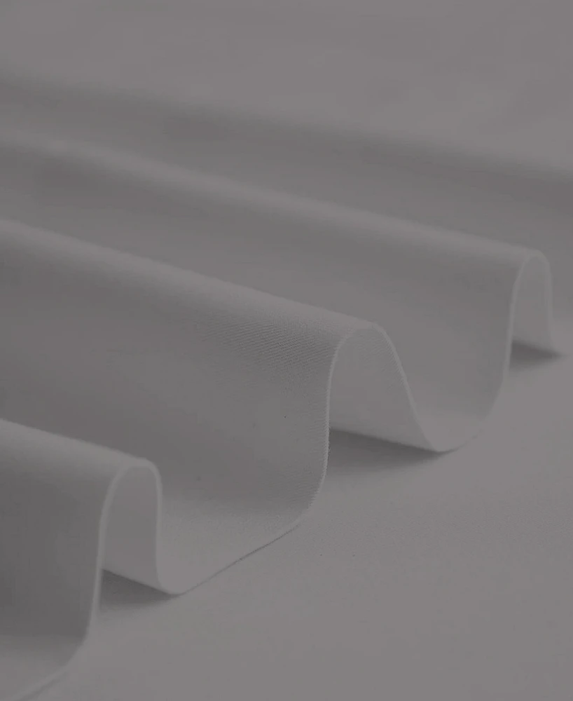 Purity Home 300 Thread Count Brushed Cotton Percale Pillowcase Pair