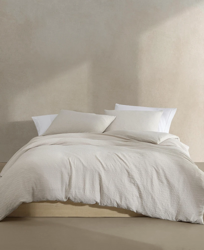 Calvin Klein Seersucker 3 Piece Comforter Set