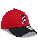New Era Men's Red Boston Sox 2024 Batting Practice 39THIRTY Flex Hat