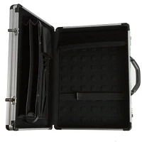 Alpine Swiss Executive Aluminum Briefcase Padded Laptop Briefcase For Men Hard Shell Attache Case Combo Lock Business Case