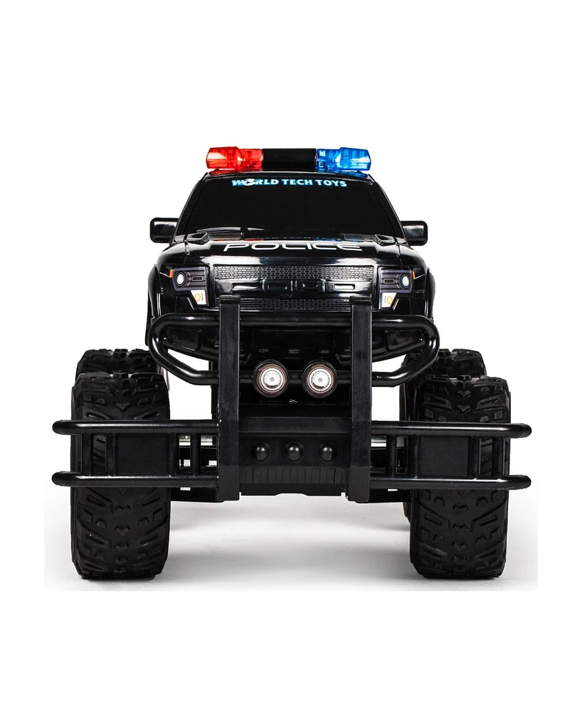 World Tech Toys Officially Licensed 1:14 Ford F150 Svt Raptor Police Rc Truck