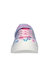 Skechers Little Girls' Twinkle Toes: Sparks - Ombre Flutter Stay-Put Light-Up Casual Sneakers from Finish Line