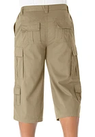 KingSize Big & Tall 17" Side Elastic Cargo Shorts