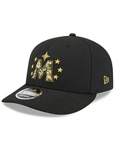 New Era Men's Black Minnesota Twins 2024 Armed Forces Day Low Profile 9FIFTY Snapback Hat