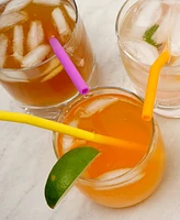 Rsvp International Silicone 6 Piece 6.5" Straw Set
