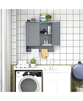 Wall Mounted Bathroom Medicine Cabinet Storage Cupboard