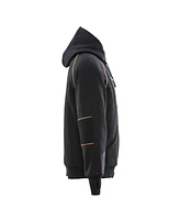 RefrigiWear Men's HiVis PolarForce Pullover Sweatshirt - High Visibility Insulated Hoodie with Kangaroo Pocket