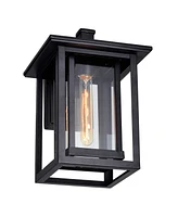 Cwi Lighting 13.5" Metal Winfield 1 Light Outdoor Wall Light