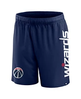 Fanatics Men's Washington Wizards Post Up Mesh Shorts
