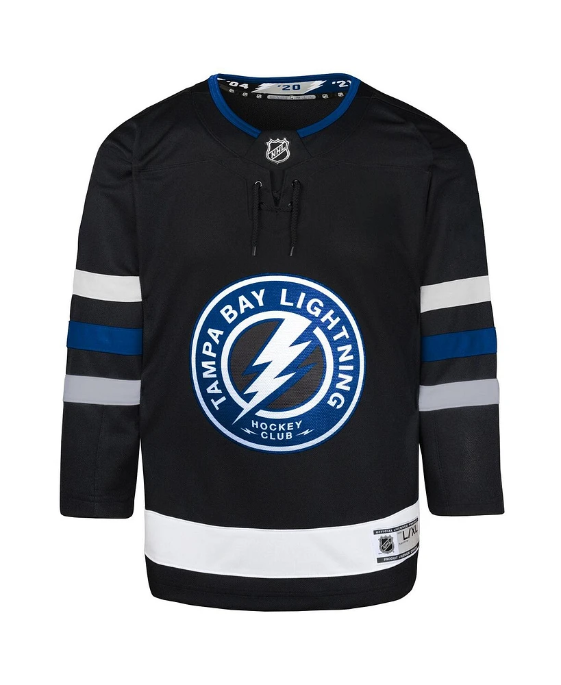 Outerstuff Big Boys and Girls Tampa Bay Lightning Alternate Premier Jersey