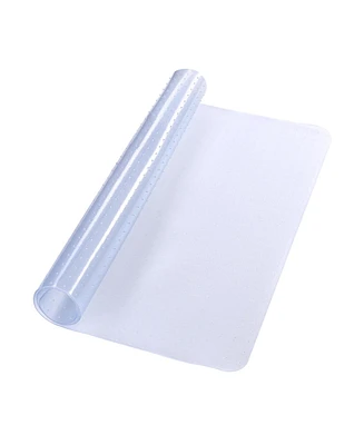 Yescom Clear Office Chair Mat for Low Pile Carpet 48" x 36" Thicken 1/8" Rectangle Plastic Floor Protector Home Studio