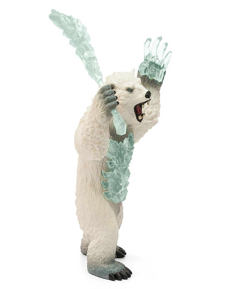 Schleich Eldrador Creatures Blizzard Bear With Weapon Action Figure