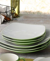 Noritake Colorwave Square Salad Plates, Set of 4