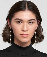 Adornia Gold Freshwater Cultivated Pearl Sweeper Earrings