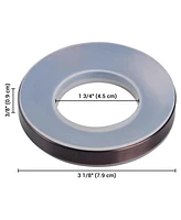 Aquaterior Bathroom Sink Mounting Ring Orb for Countertop Glass Vessel Sink Drain Mount Support 2 Pcs