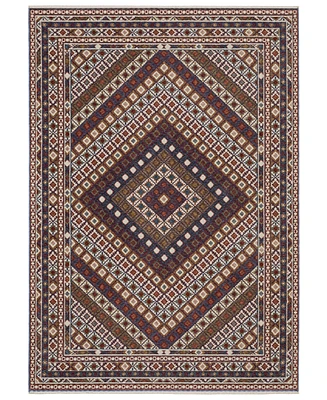 Oriental Weavers Hastings HA08B 3'10x5'5 Area Rug