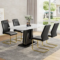 Ultra-Modern Dining Table for 6-8