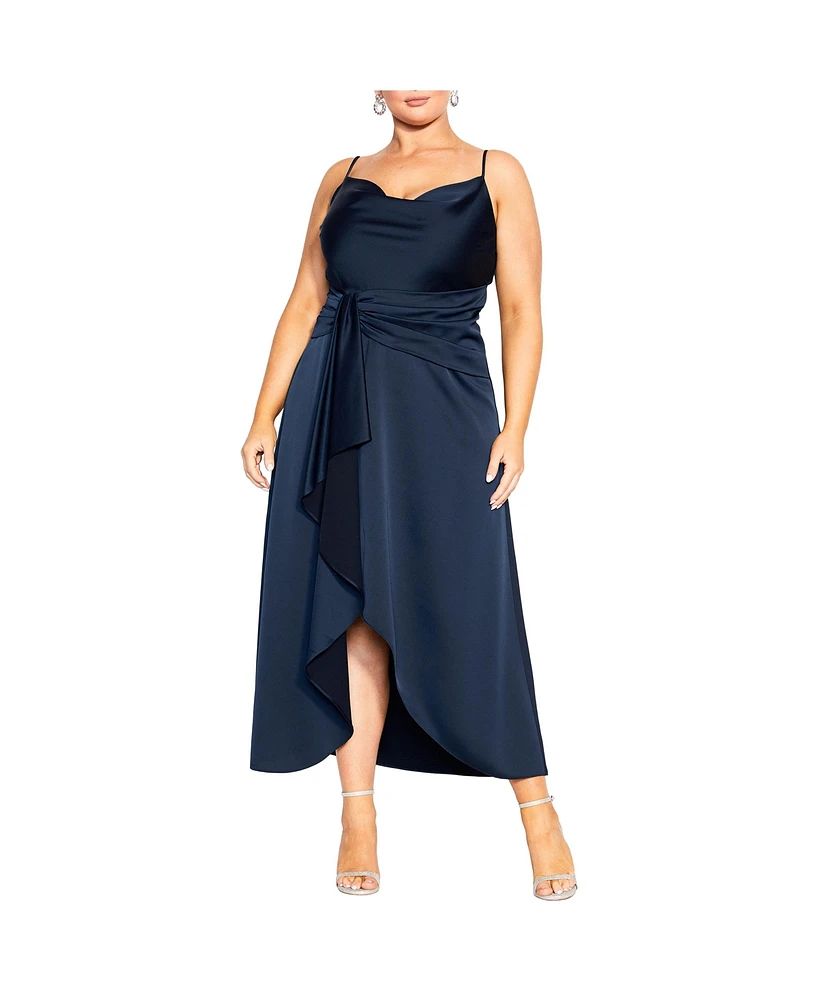City Chic Women's Simplicity Dress