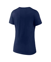 Fanatics Women's Navy St. Louis Cardinals Americana V-Neck T-Shirt