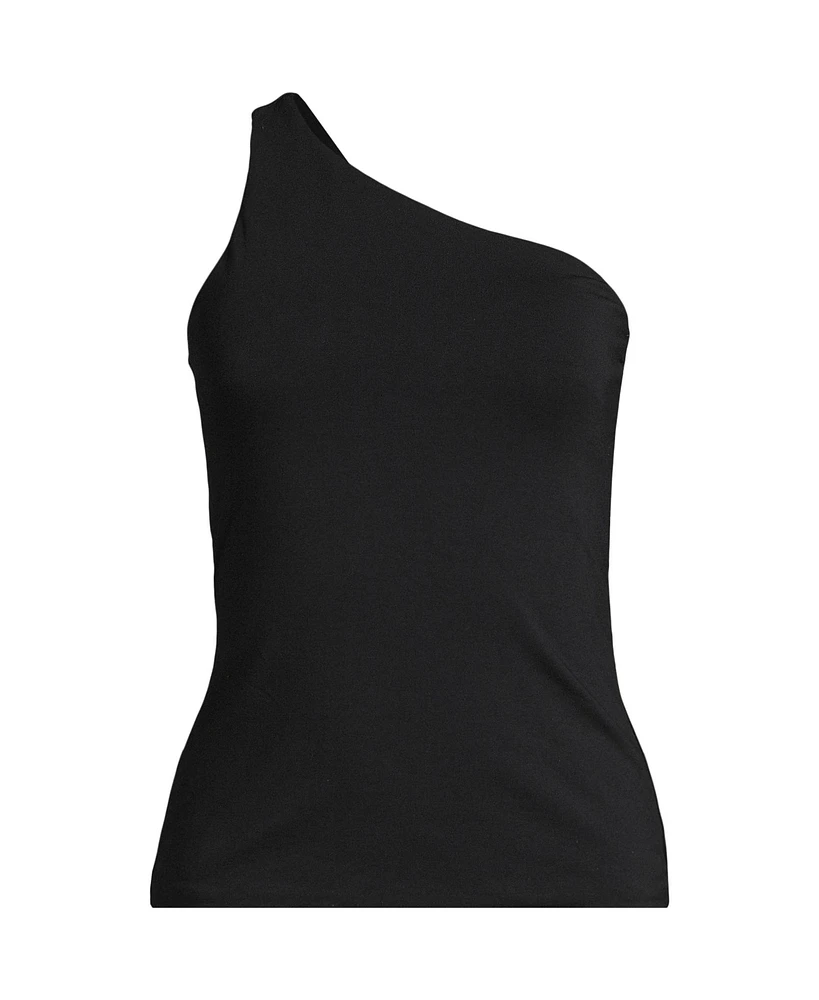 Lands' End Women's Slender One Shoulder Top