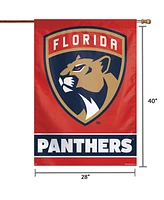 Wincraft Florida Panthers 28" x 40" Wordmark Single-Sided Vertical Banner