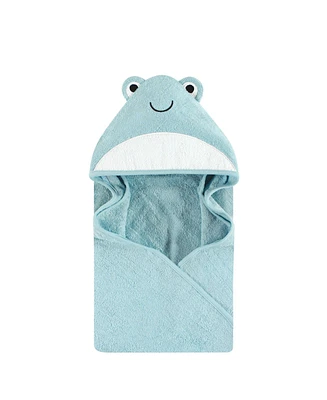 Hudson Baby Unisex Cotton Animal Face Hooded Towel, One