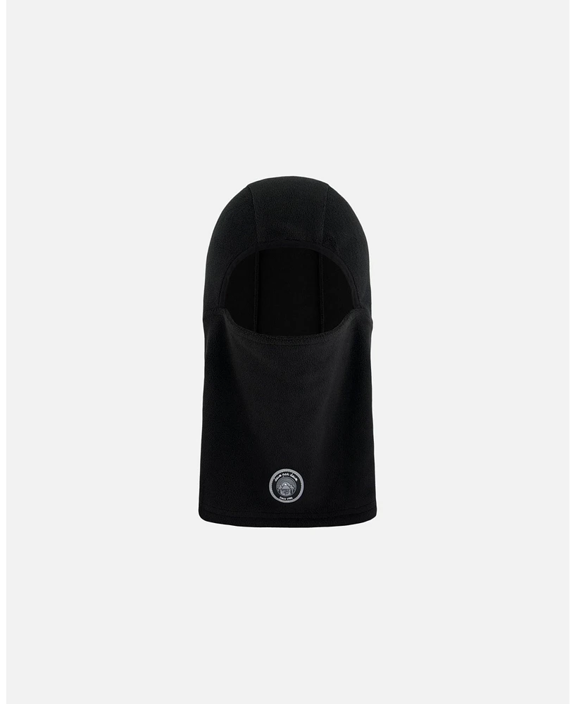 Deux par Deux Kids Unisex Polar Fleece Balaclava Black - Toddler|Child