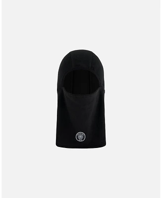Deux par Deux Kids Unisex Polar Fleece Balaclava Black - Toddler|Child