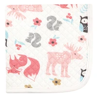 Hudson Baby Girls 12Pk Quilted Washcloth