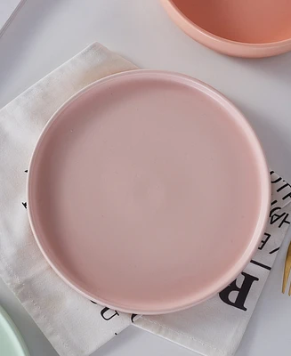 Stone Lain Stella Porcelain Dinner Plates, Set of 6