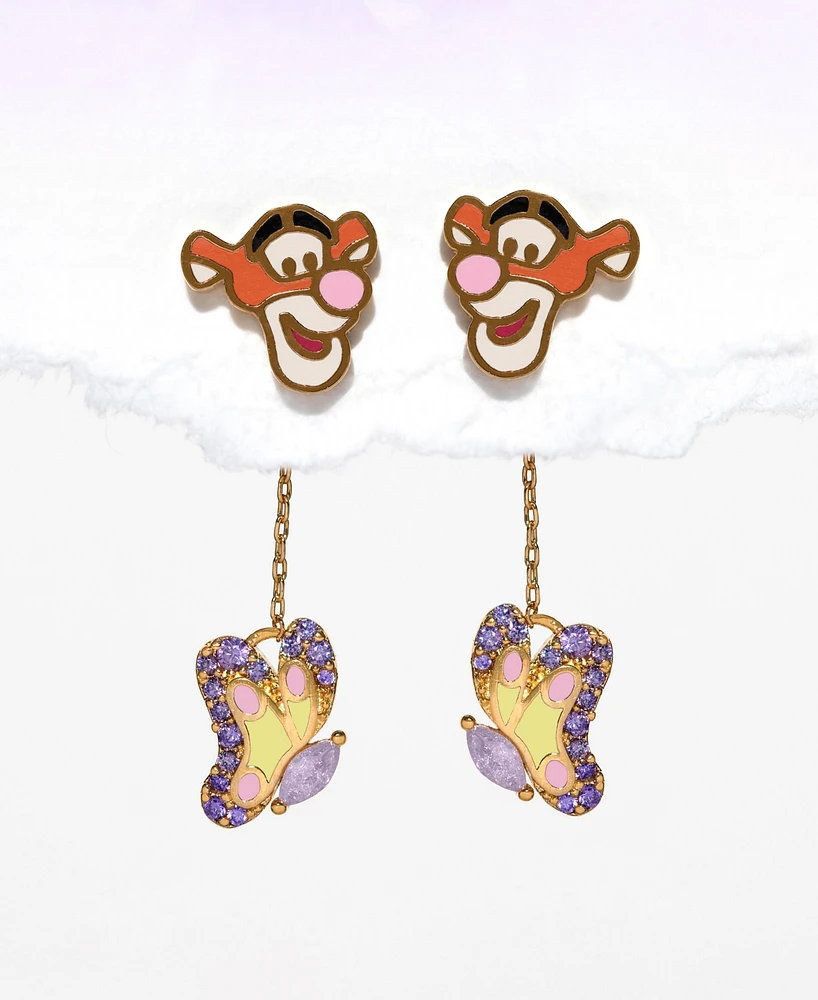 Girls Crew Disney Winnie the Pooh Tigger Dangle Earrings