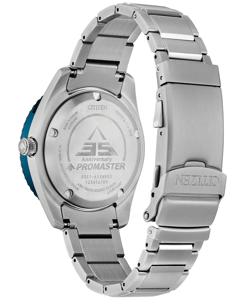 Citizen Eco-Drive Men's Automatic Promaster Dive Limited Edition Fujitsubo Super Titanium Bracelet Watch 41mm