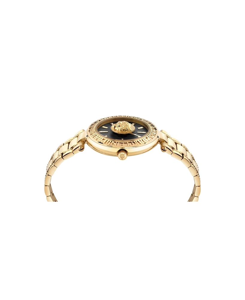 Plein Sport Women's Opium 2 Hand Quartz Ip Yellow Gold Bracelet 38mm