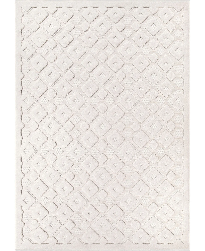 Closeout! Crochet Diamond Park 7'10"x10'10" Area Rug