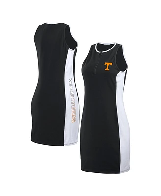 Wear by Erin Andrews Women's Black Tennessee Volunteers Bodyframing Tank Dress
