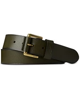Polo Ralph Lauren Men's Signature Pony Leather Belt