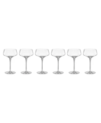 Lenox Tuscany Classics Angled Optic Coupes, Set Of 6